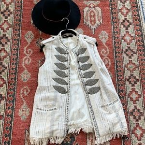 Rock and roll fringe vest